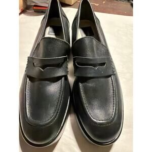 Dolce Vita Black Leather Penny Loafers